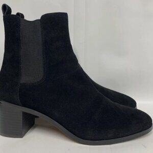 Banana Republic Women Low Block Suede Booties